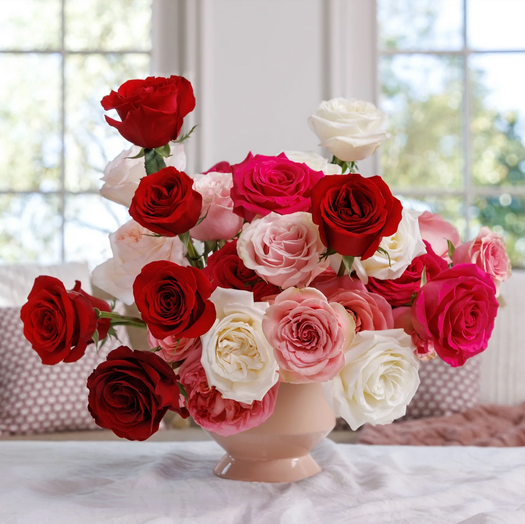 Pretty In Pink Vase Arrangement