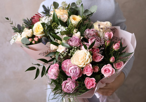 Bouquet de roses haut de gamme