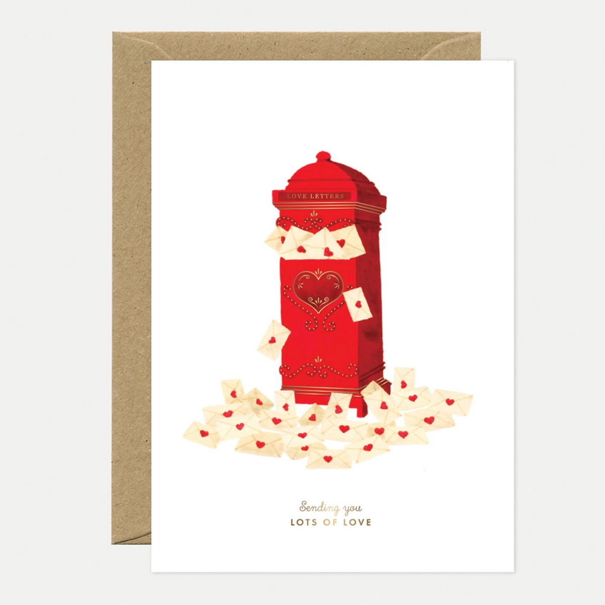 Sending You Lots of Love - Greeting Card