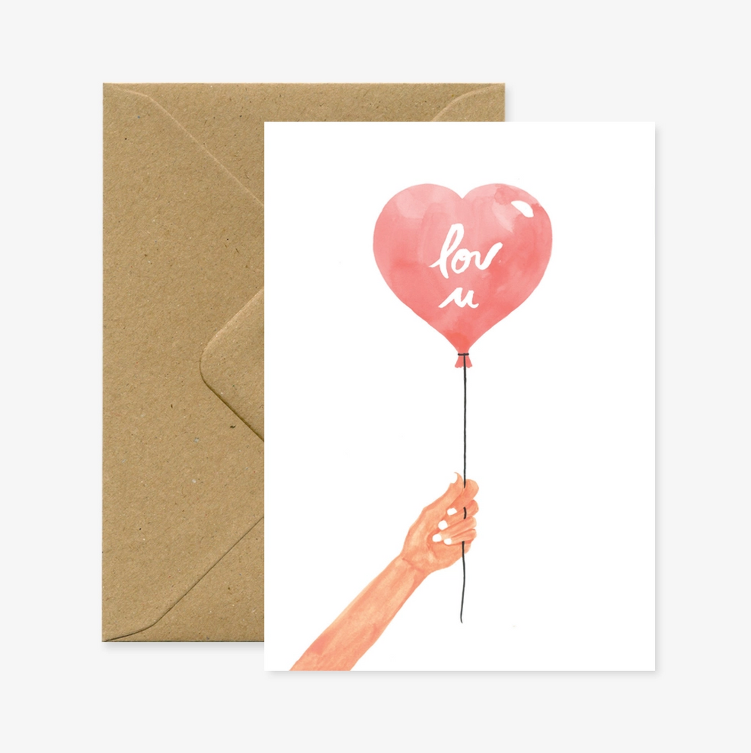 Lov u - Greeting Card