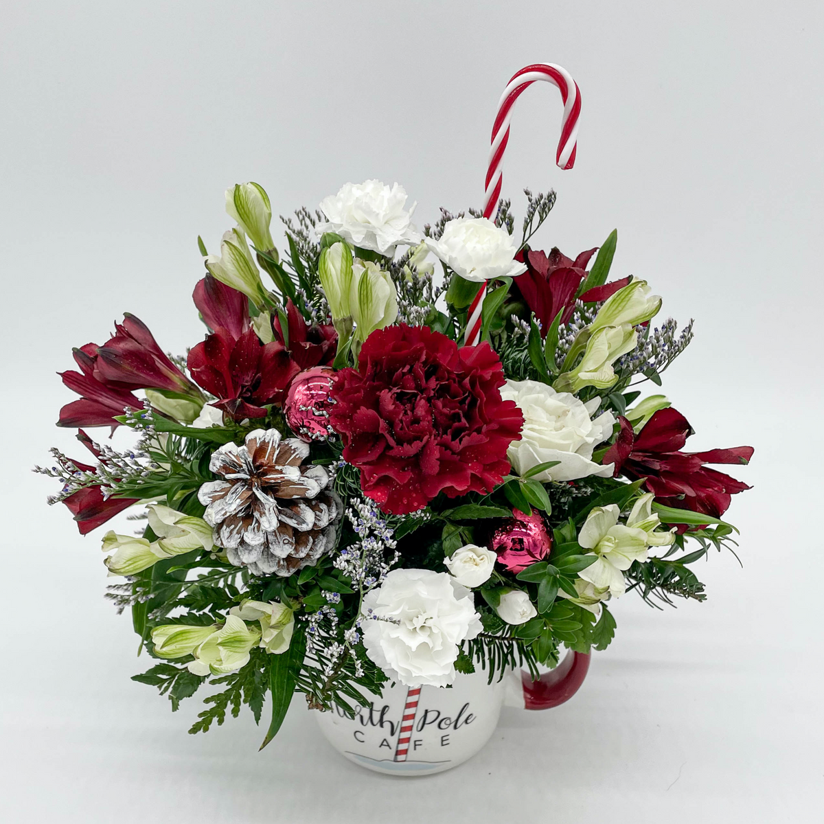 Custom Holiday Vase Arrangement