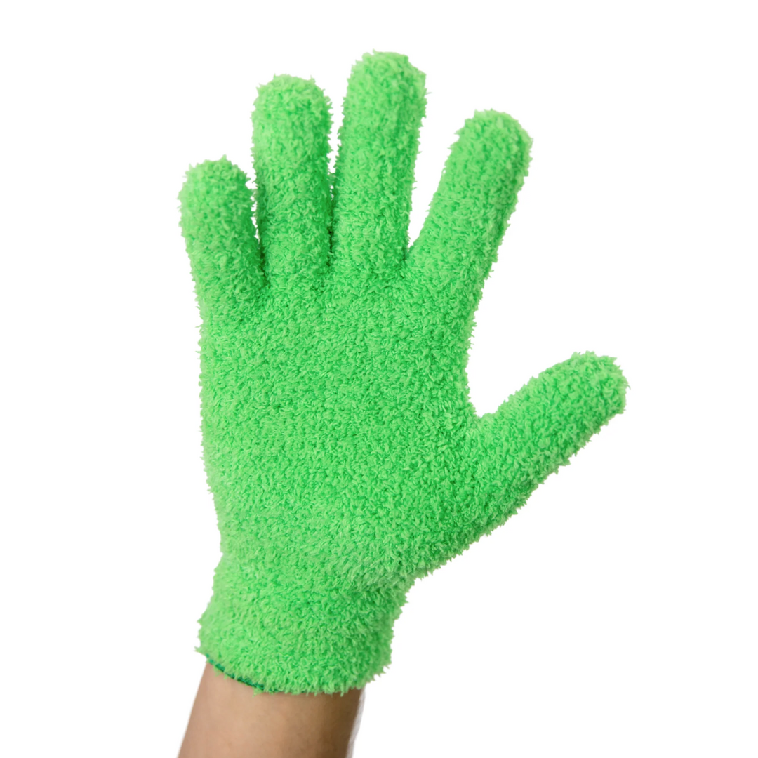 Mossify - 1 Pair Leaf Shining Microfiber Gloves