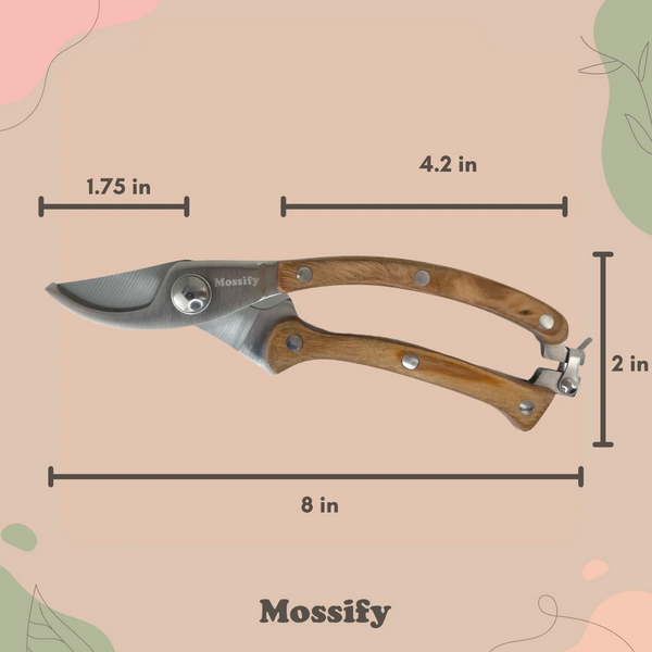 Mossify - Cisailles de jardin utilitaires