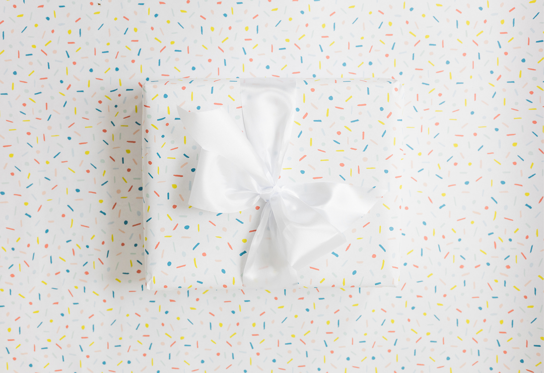 Confetti Wrapping Paper Continuous Roll