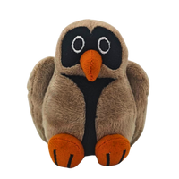 5" Goot The Owl Plush Finger Puppet (Artist: Bill Helin)