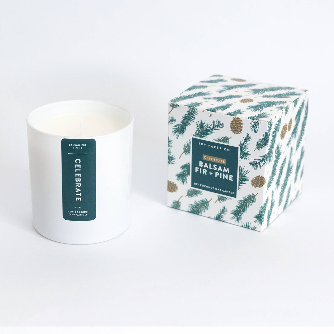 CELEBRATE (Balsam Fir + Pine) Candle