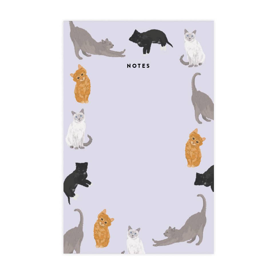 Cat Notes Notepad