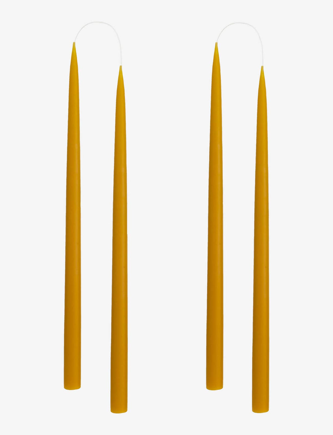 Honey Danish Taper Candle | 12 Pack: 10" Taper