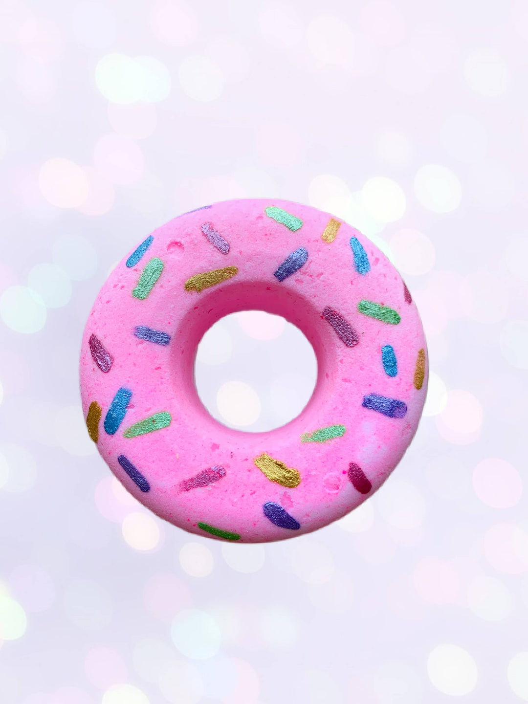Donut Bath Bomb: Pink