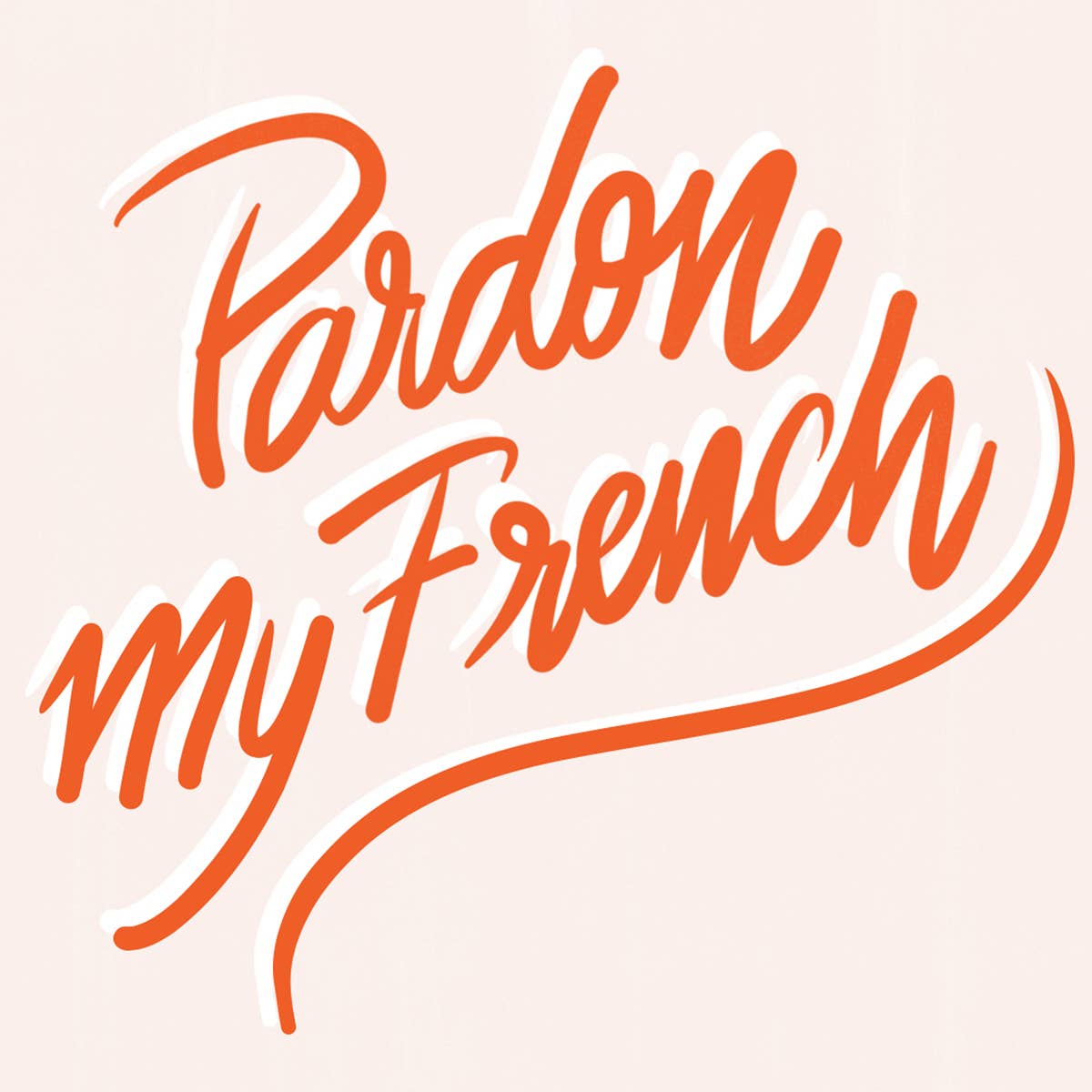 Pardon My French Bulldog Card