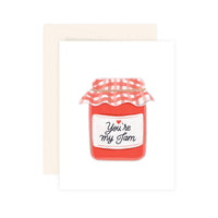 Carte illustrée Saint-Valentin "You're my Jam"