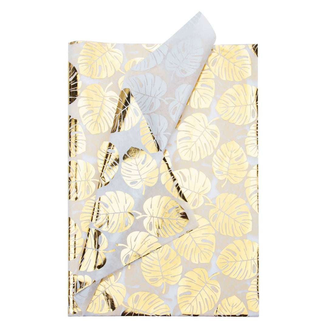 Papier de soie Jungle Monstera 20" x 30" - 24 feuilles