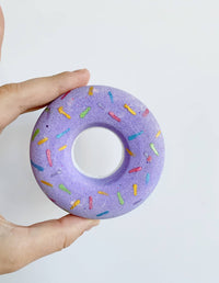 Donut Bath Bomb: Purple