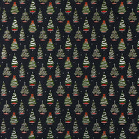 Tinsel Tree Christmas Stone Wrapping Paper