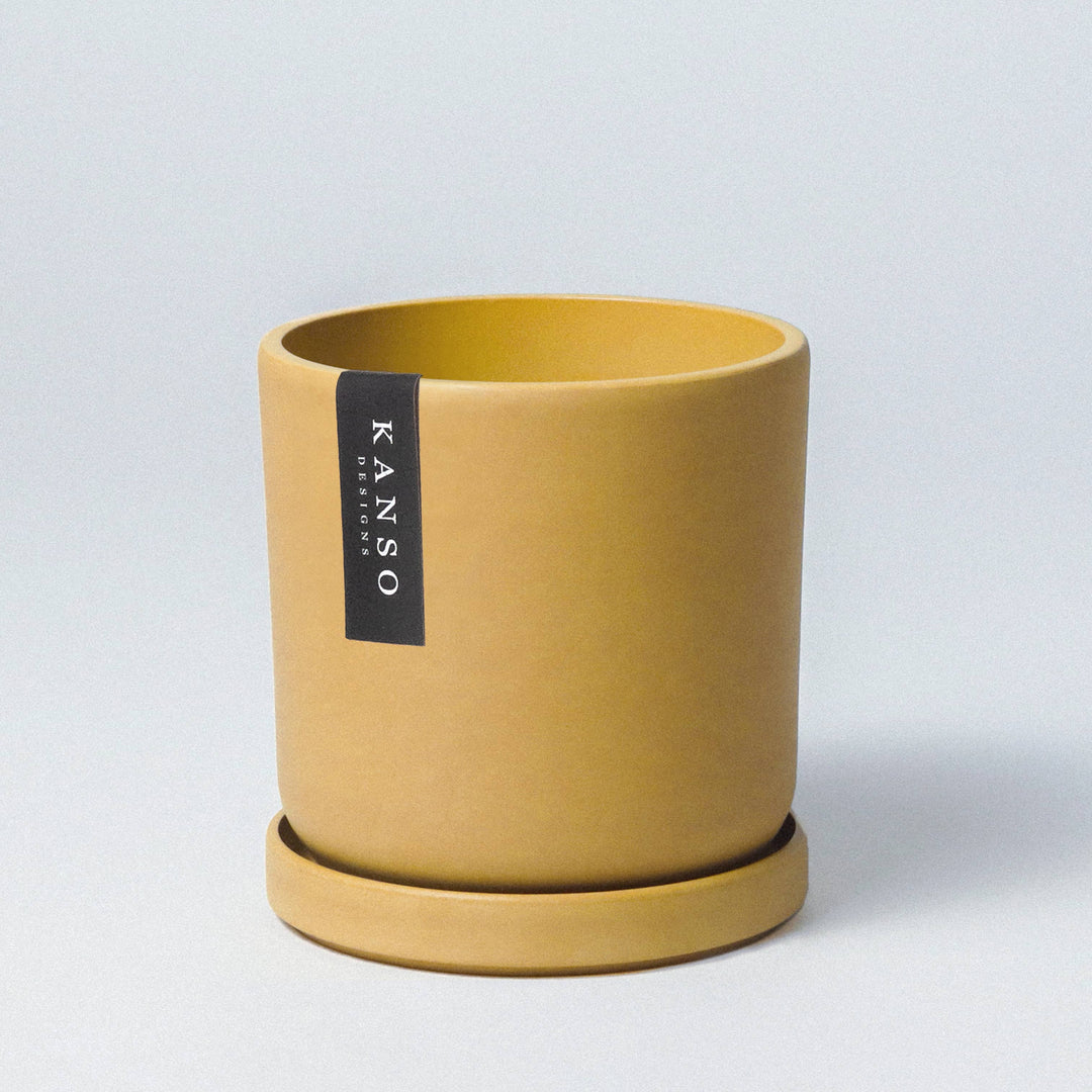 7" & 4" Mustard Seed & Dusted Clay Planters & Saucers : Dusted Clay / 4" Only