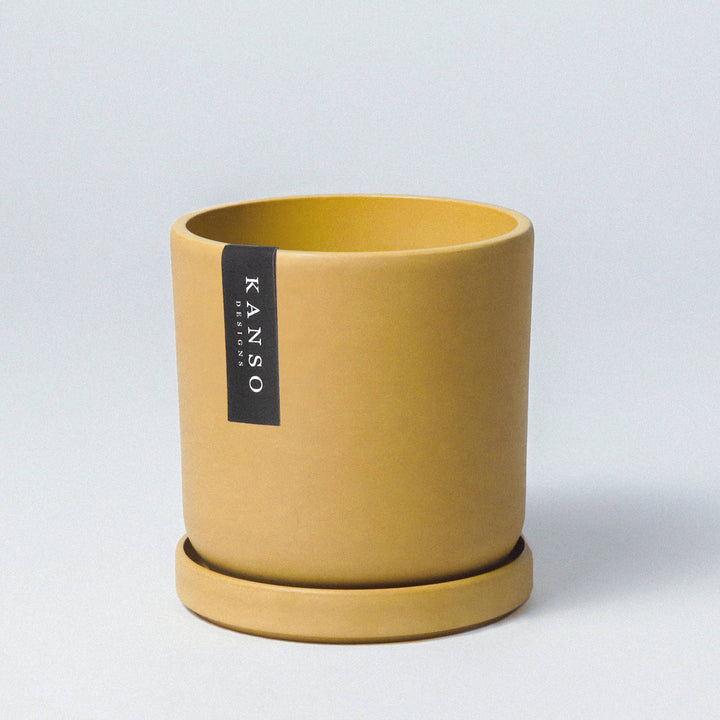 7" & 4" Mustard Seed & Dusted Clay Planters & Saucers : Dusted Clay / 4" Only