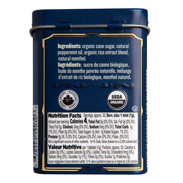 Menthes biologiques certifiées Clawhammer - Menthe poivrée forte 48 carats