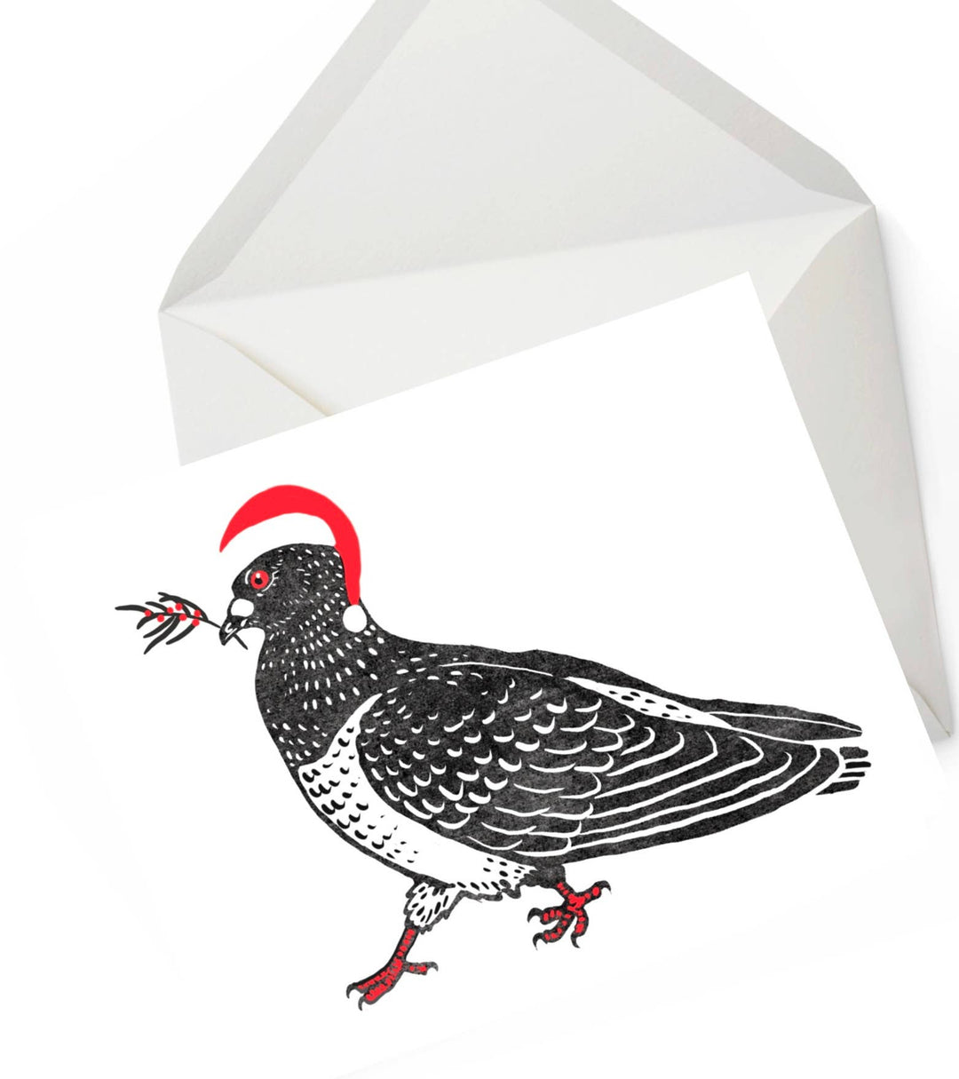 Carte de Noël Pidgeon