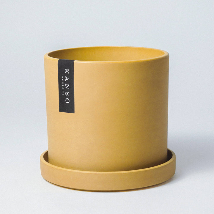 7" & 4" Mustard Seed & Dusted Clay Planters & Saucers : Dusted Clay / 4" Only
