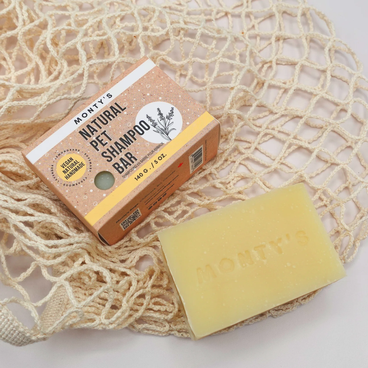 Barre de shampoing naturelle pour chiens et chats
