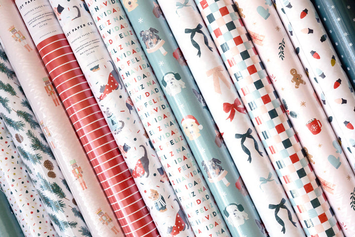 Pumpkin Pattern Wrapping Paper Continuous Roll