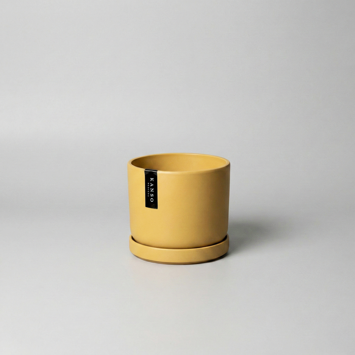3.5" Earth Tone Mini Planters | Kanso