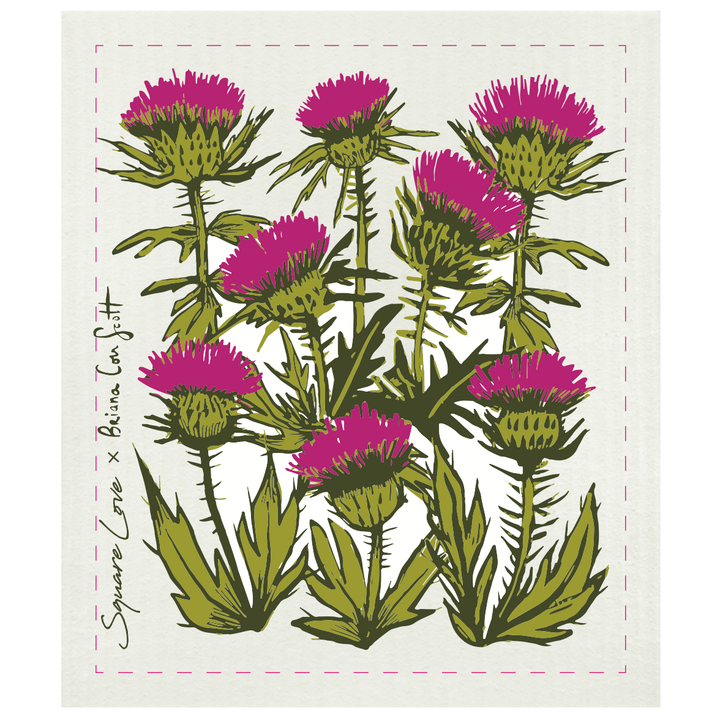 Thistle Swedish Dishcloth