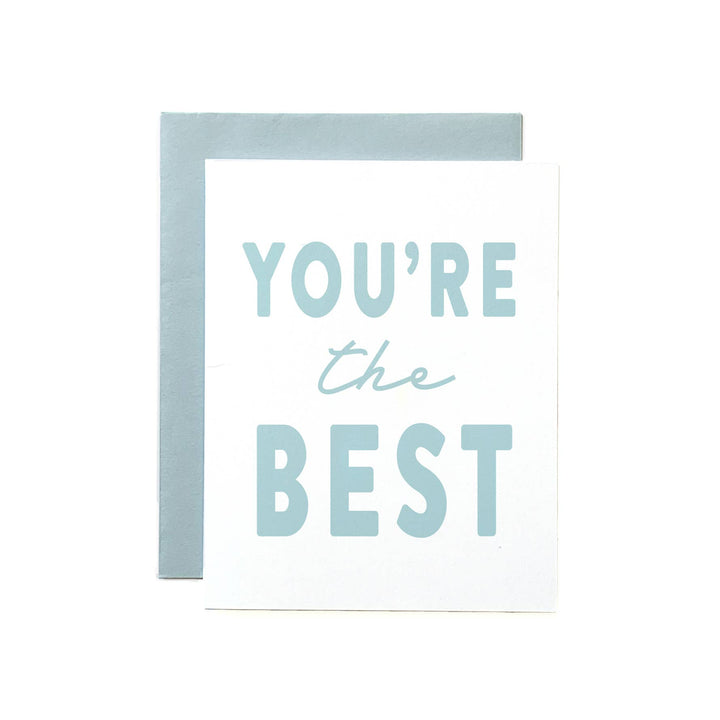 You're the Best, Thank You Card - Boxed Set of 8 Cards