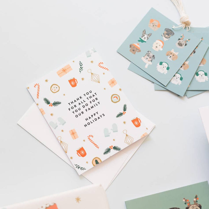 Holiday Thank You Card