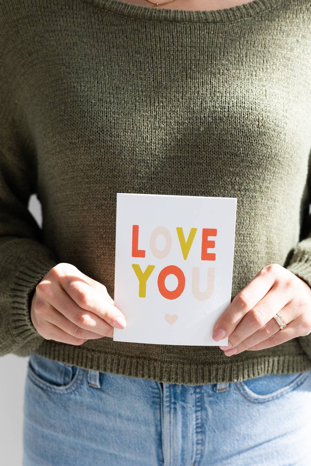 LOVE YOU Valentine's/Love/Friendship Card