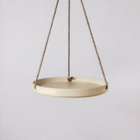 10" Signature Stone Hanging Tray: Gray Stone