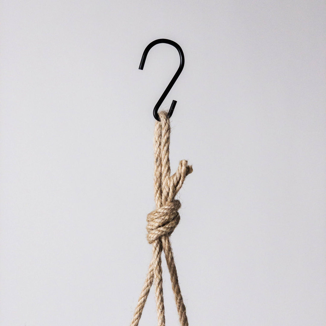 Signature Stone Hanging Planter Pot | 4 Colorways: 8" Muted Coral Planter
