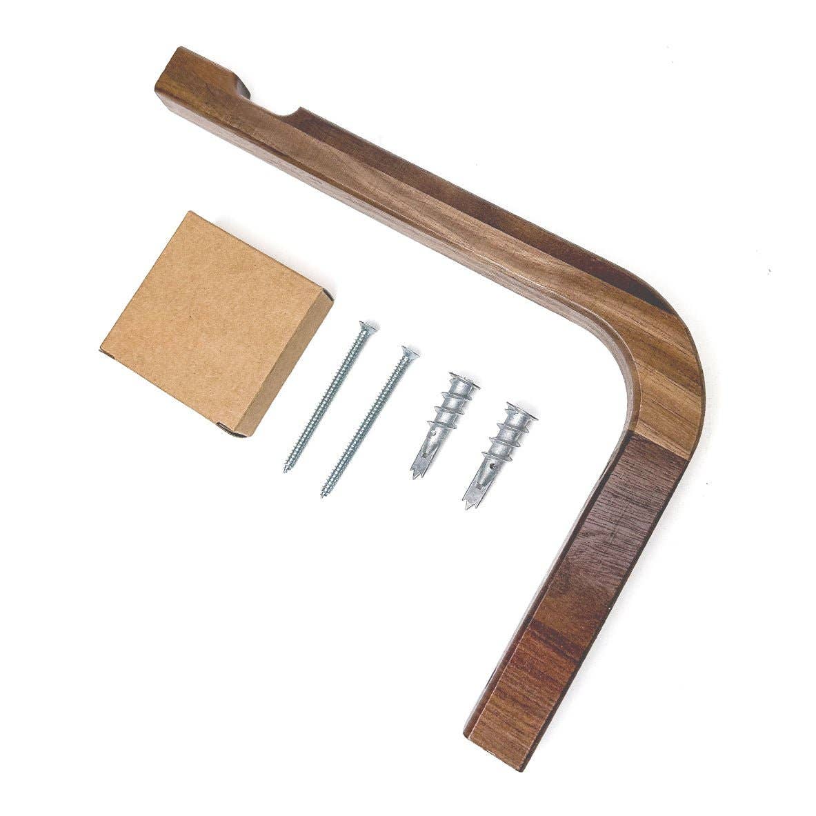 Walnut & Birch Wall Hanger: Birch