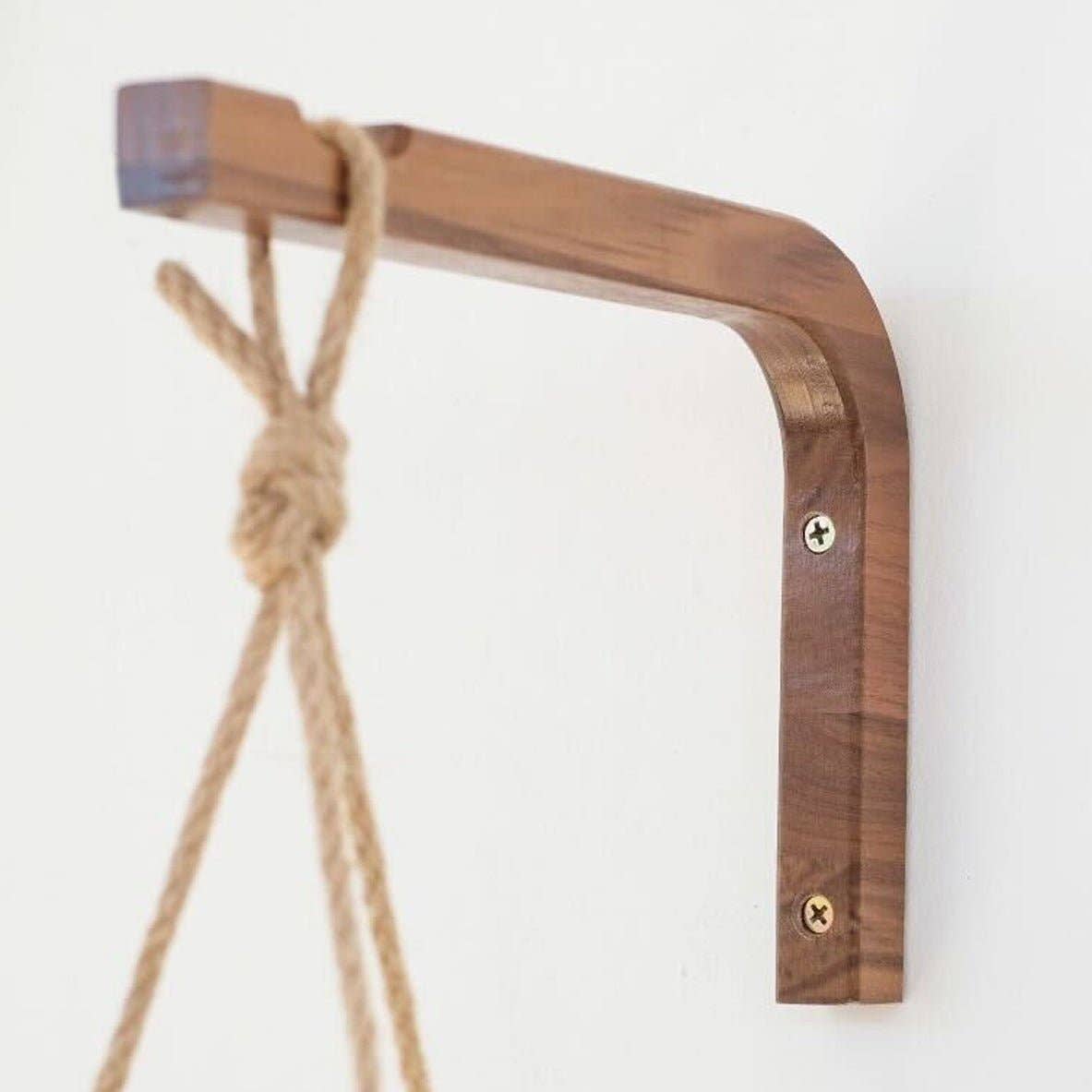 Walnut & Birch Wall Hanger: Birch