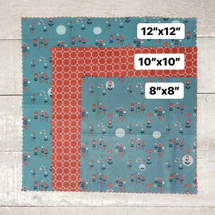 Beeswax Wraps Multipack - Strawberry Fields