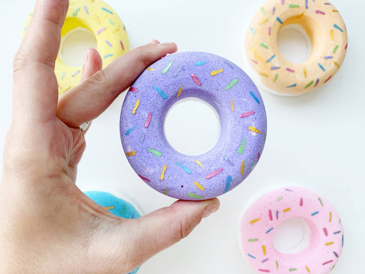 Donut Bath Bomb: Pink