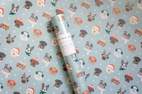 Holiday Dogs Wrapping Paper Continuous Roll