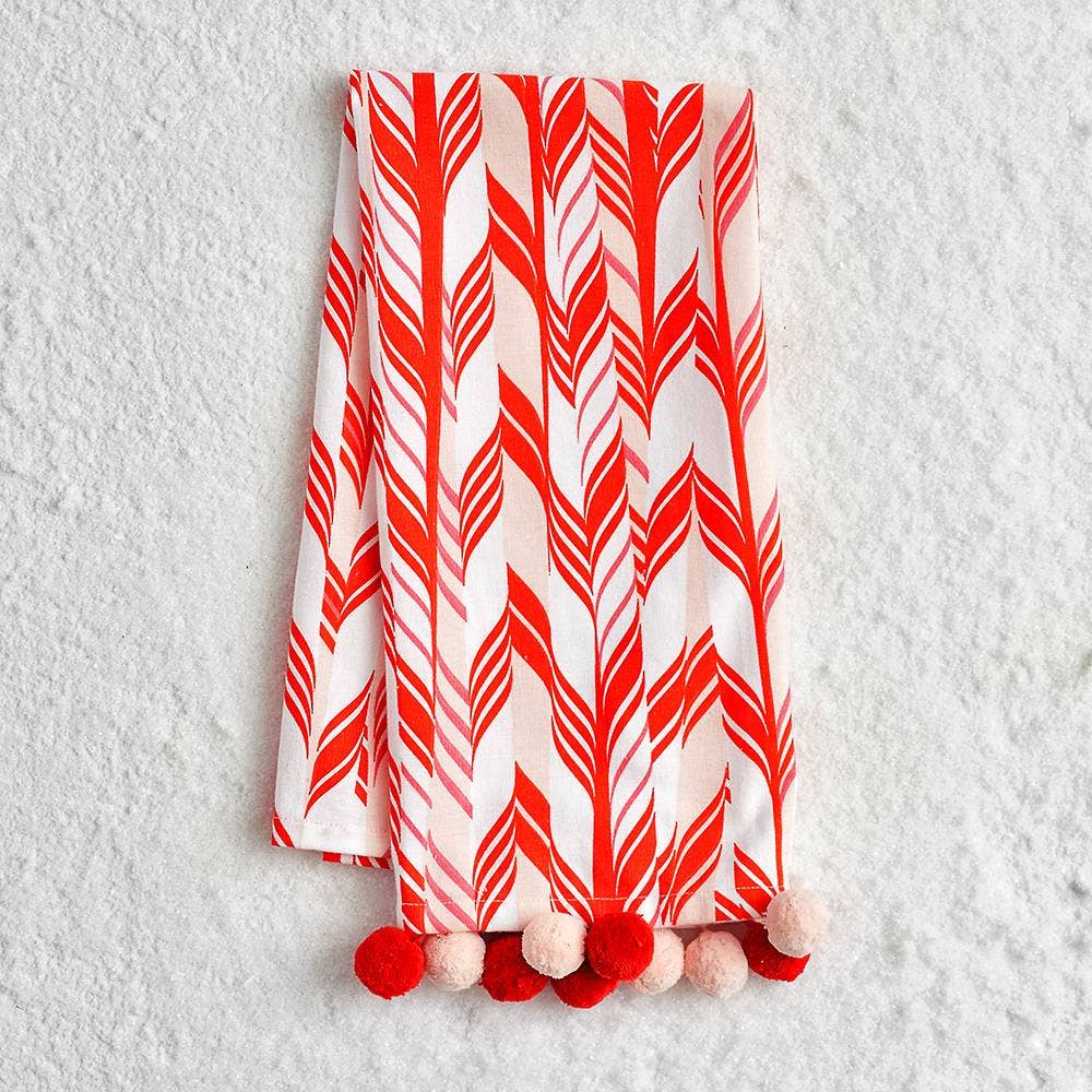 Candy Cane Tea Towels