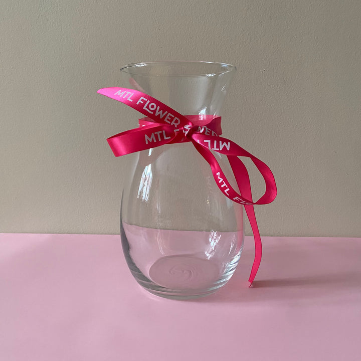 Jordan Glass Vase 8"